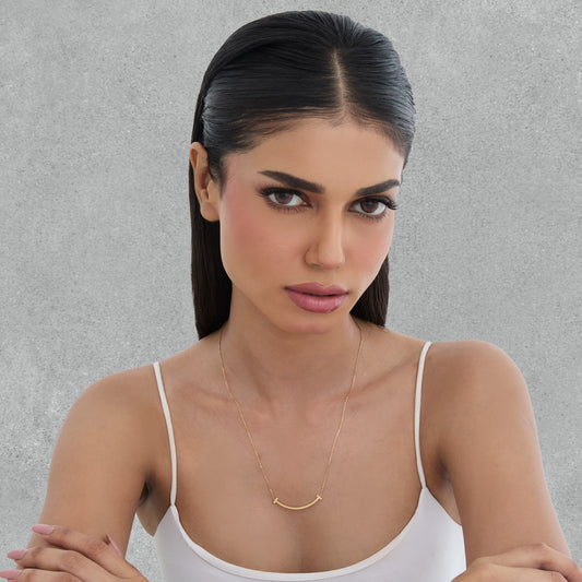 Soleil Curve Necklace