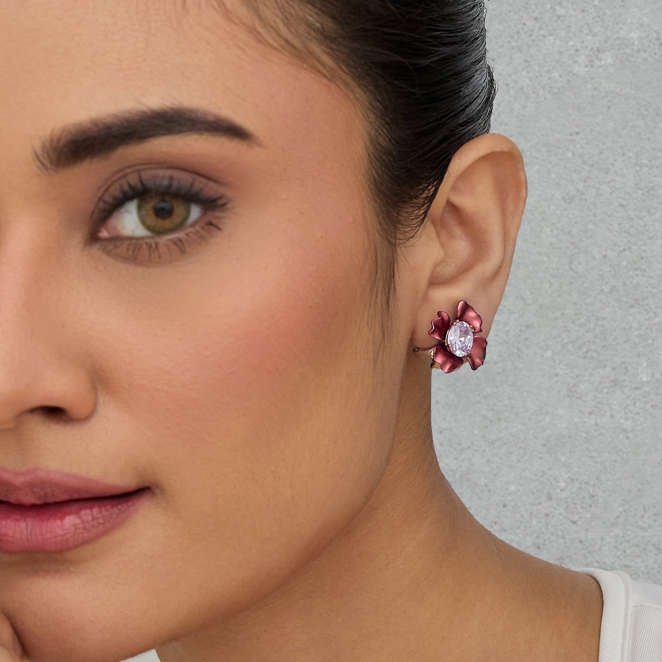 Pink Blossom Earrings