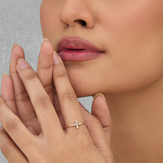 Cross Glow Ring