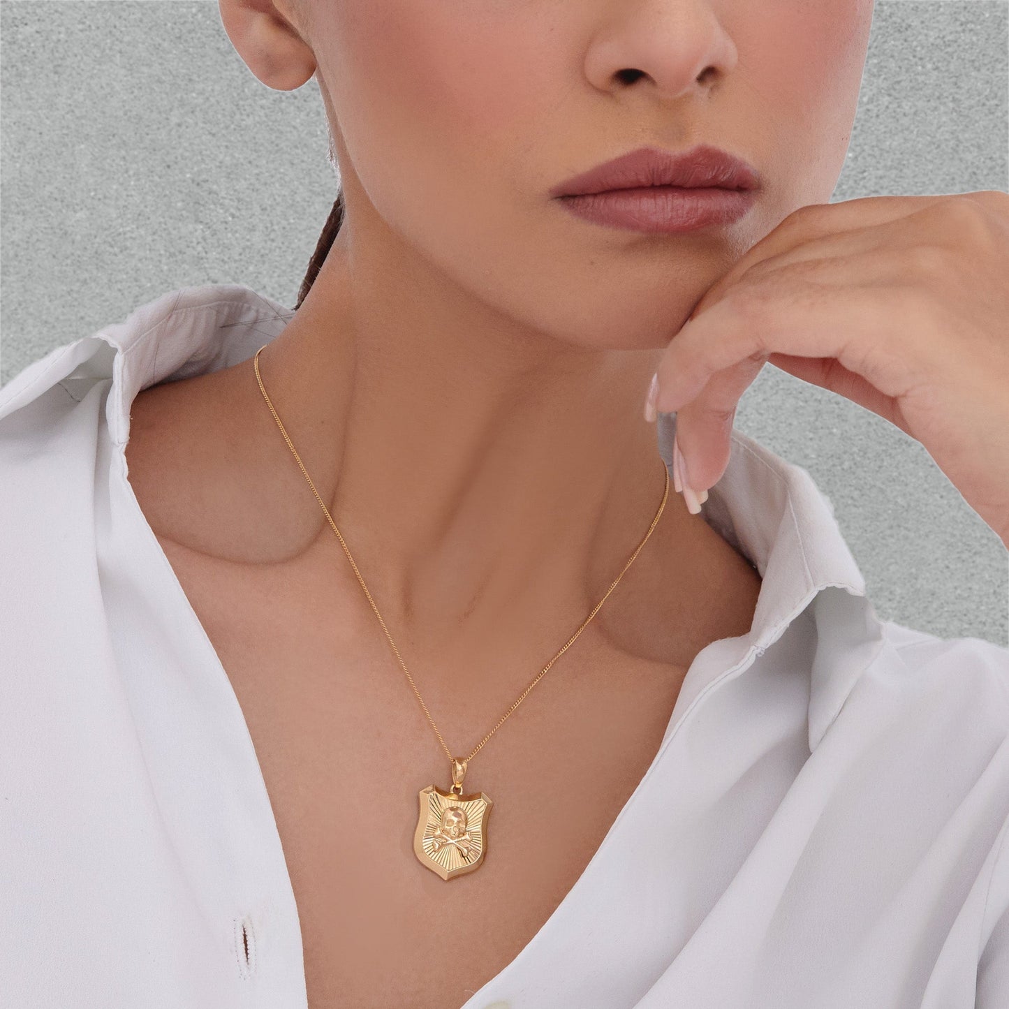 Valiant Skull Pendant