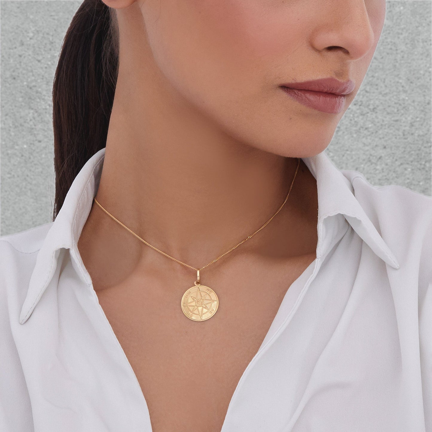 Solara Compass Pendant