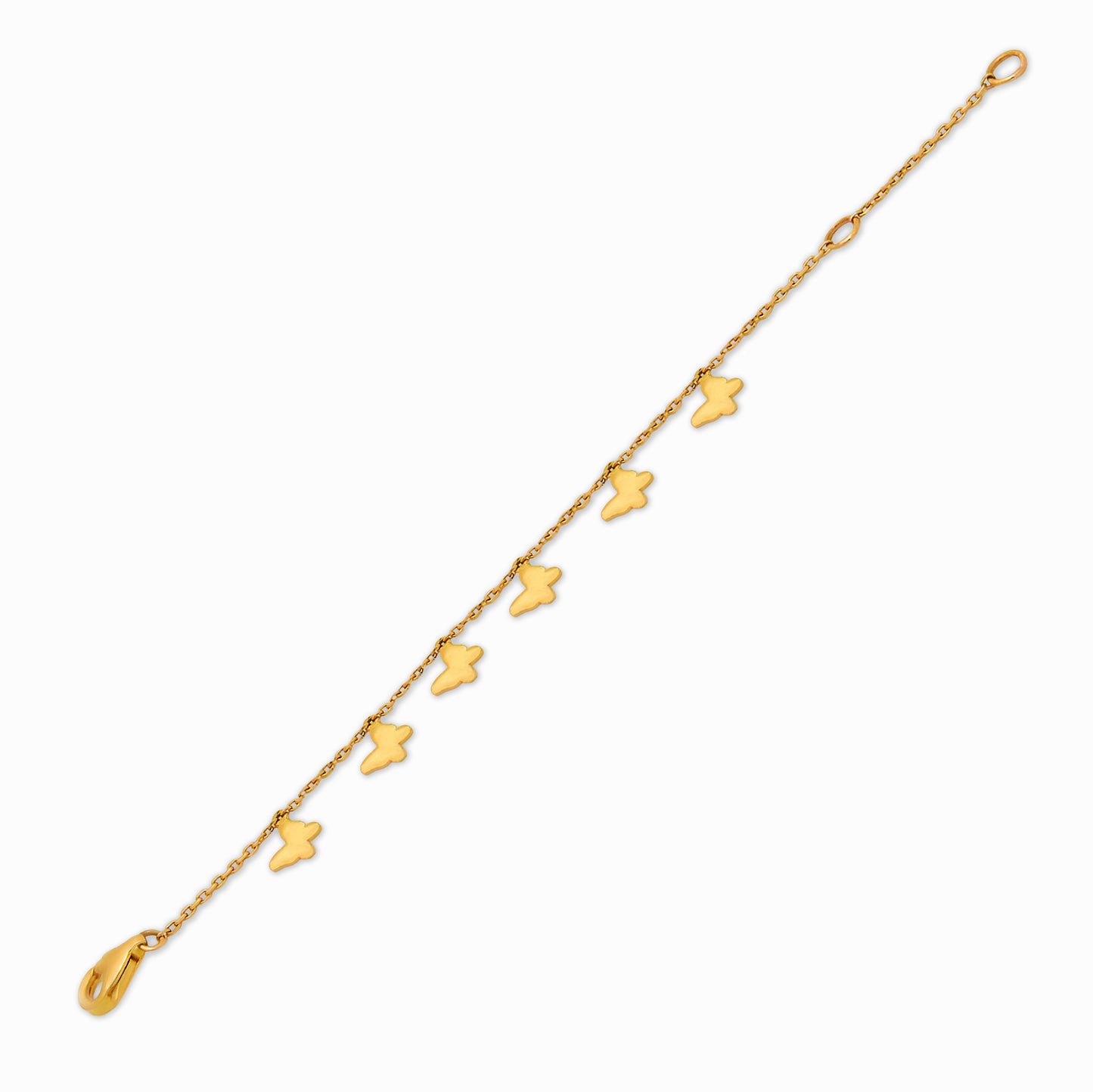 Flutter Gold Bracelet