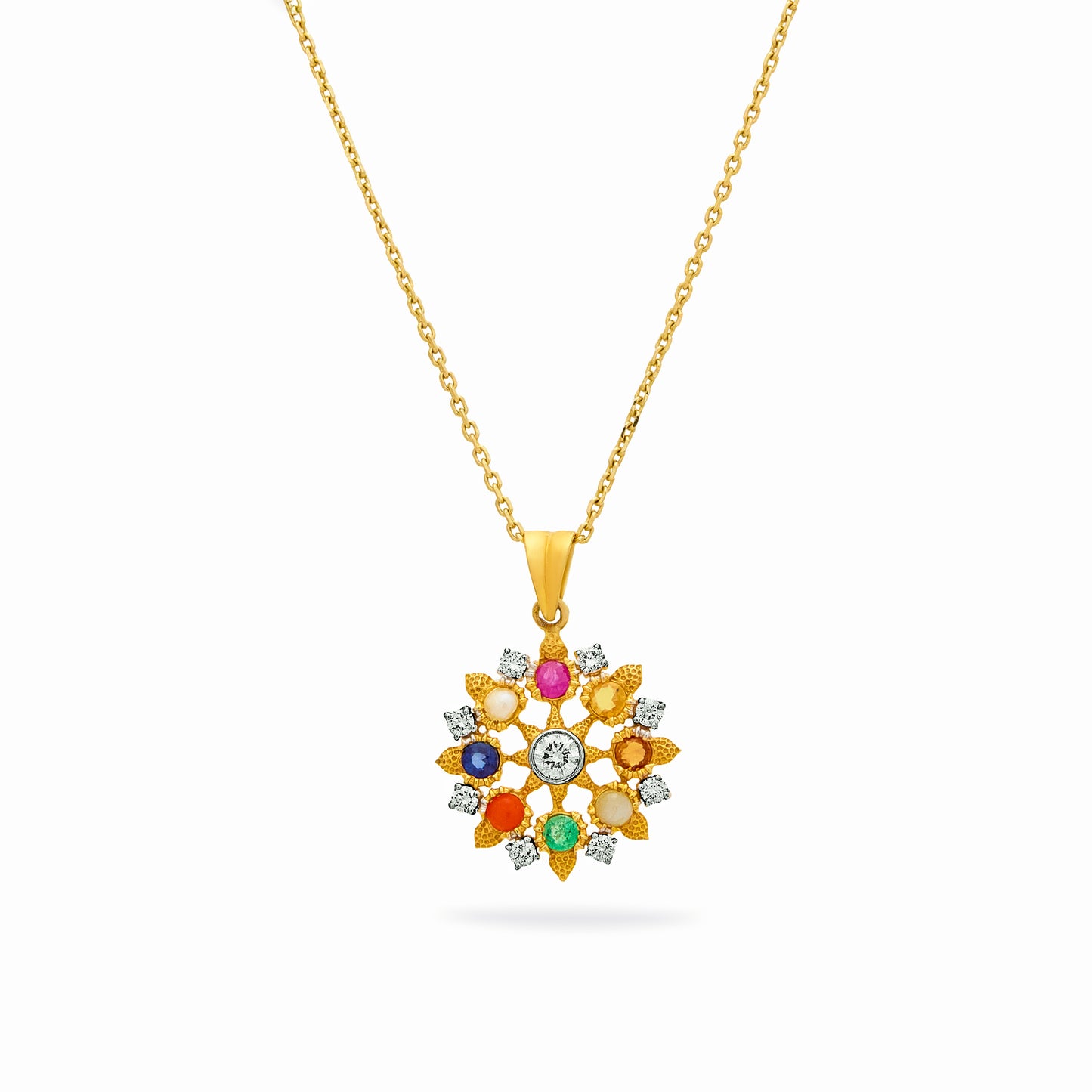 Nine Stone Necklace