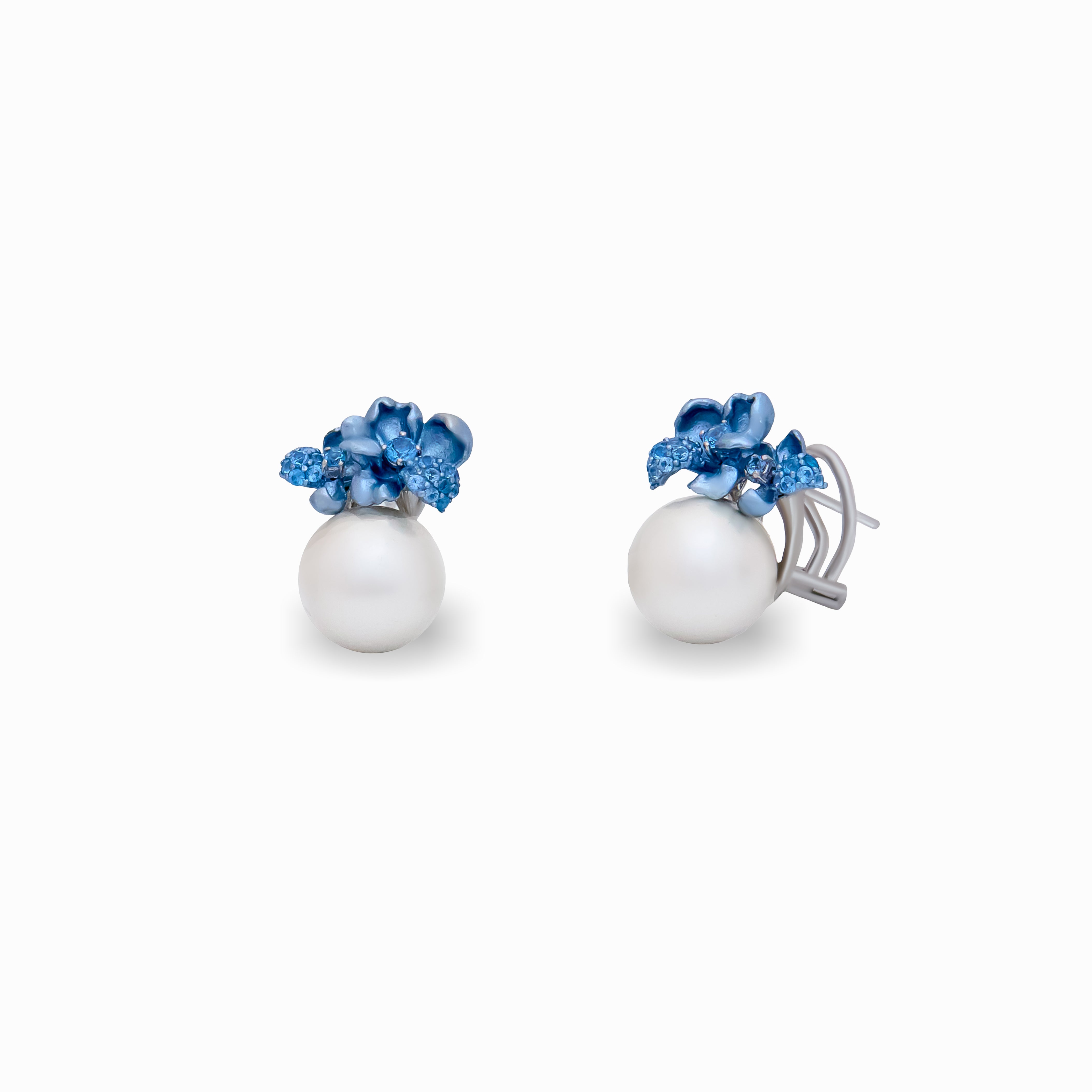 Pearl Blossom Earrings