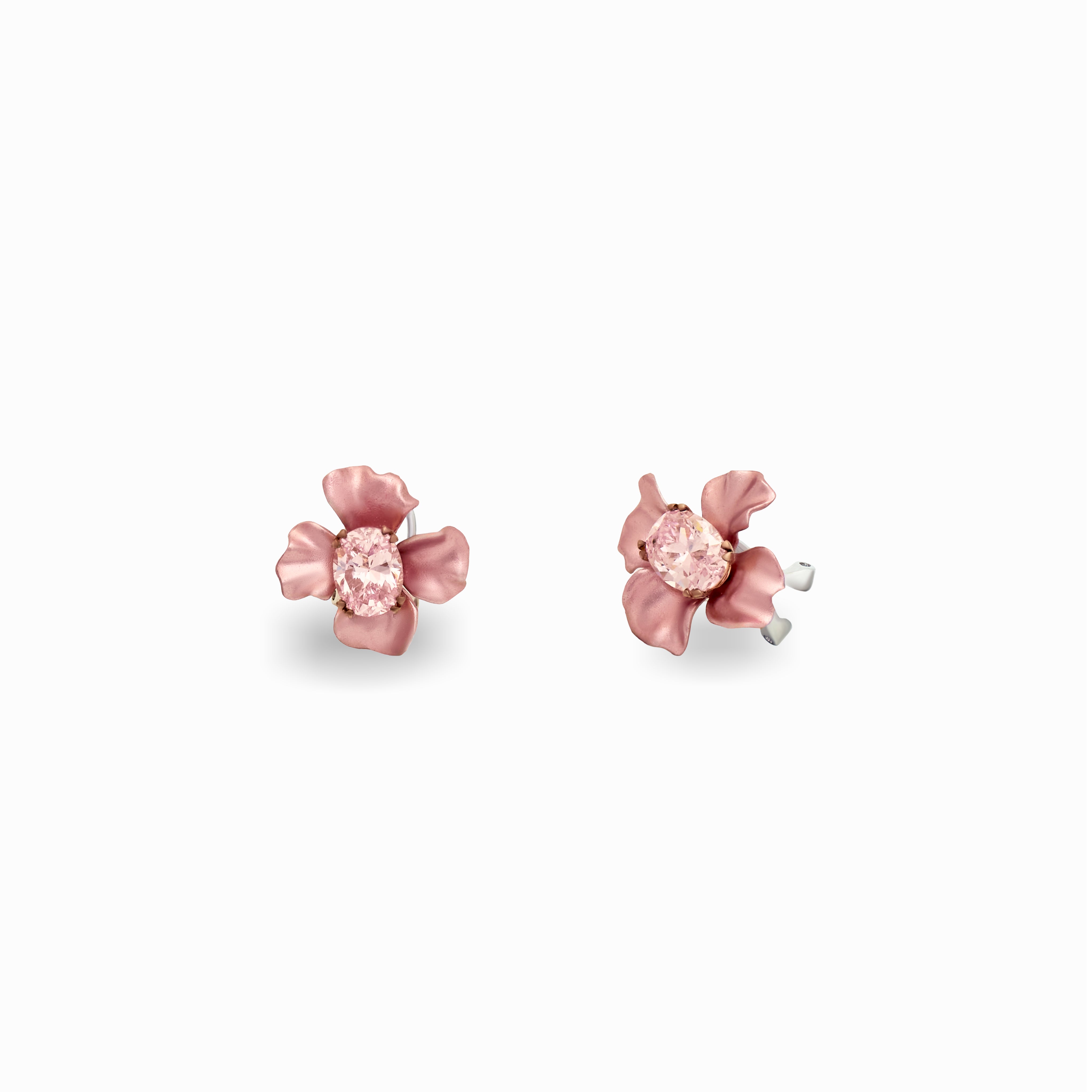 Pink Blossom Earrings