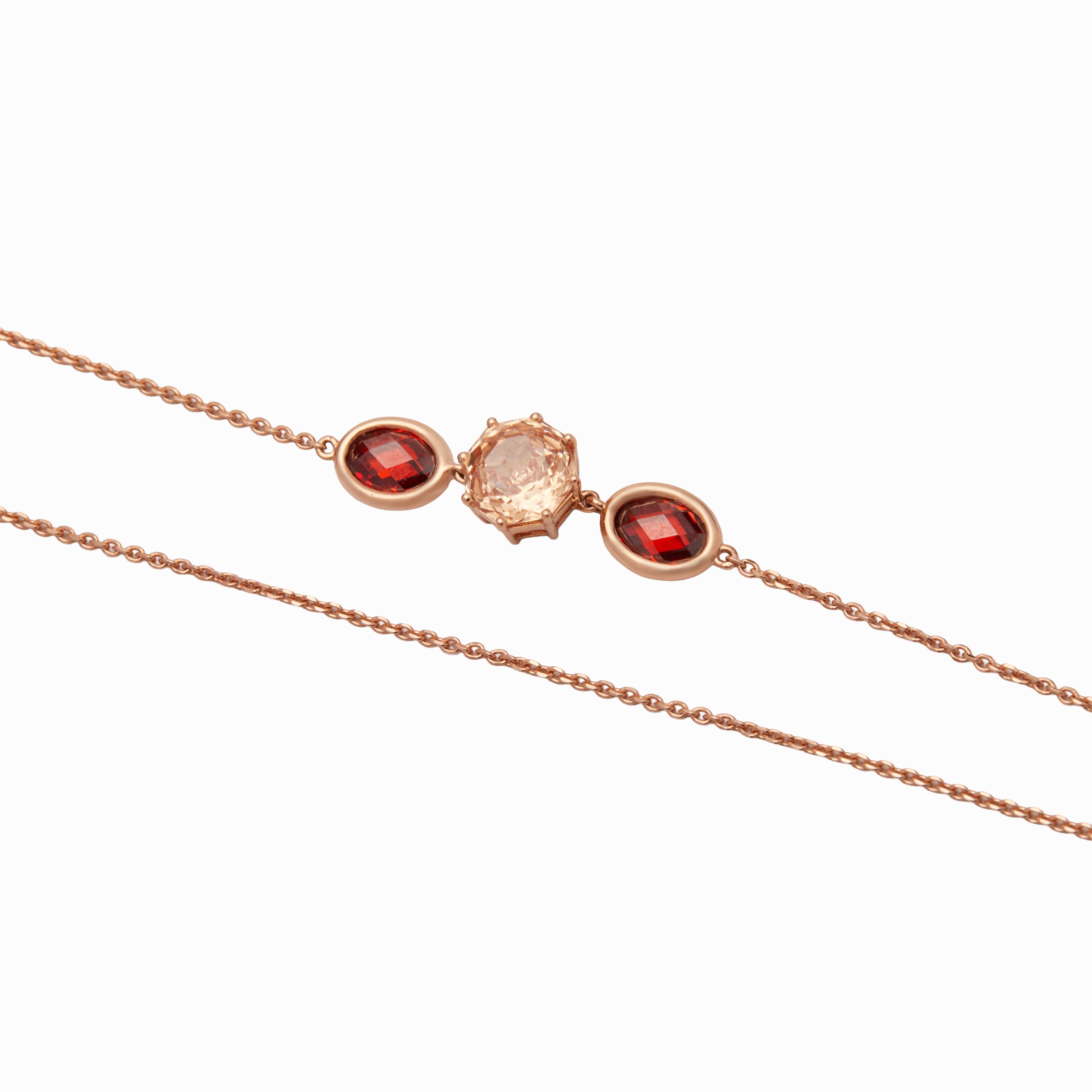 Crimson Halo Necklace