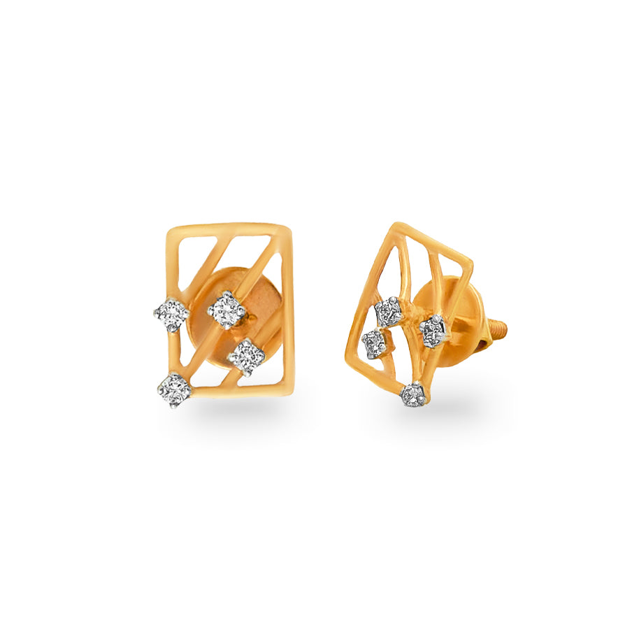 Aira Diamond Studs