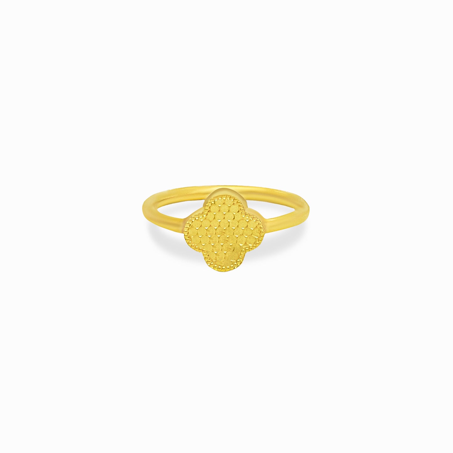 Clover Gold Ring