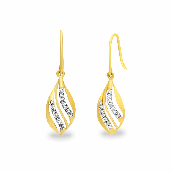 Elar Diamond Drop Earrings