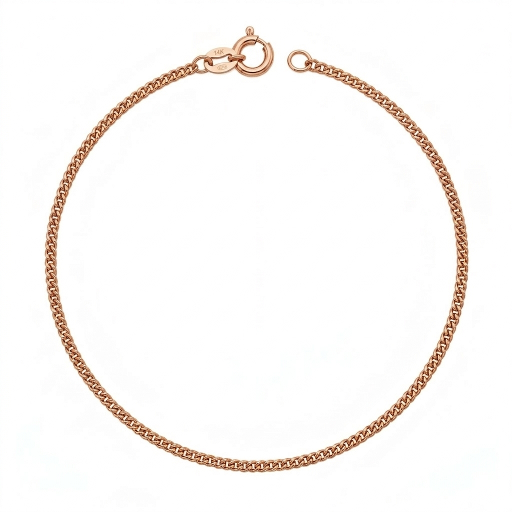 Woven Gold Anklet