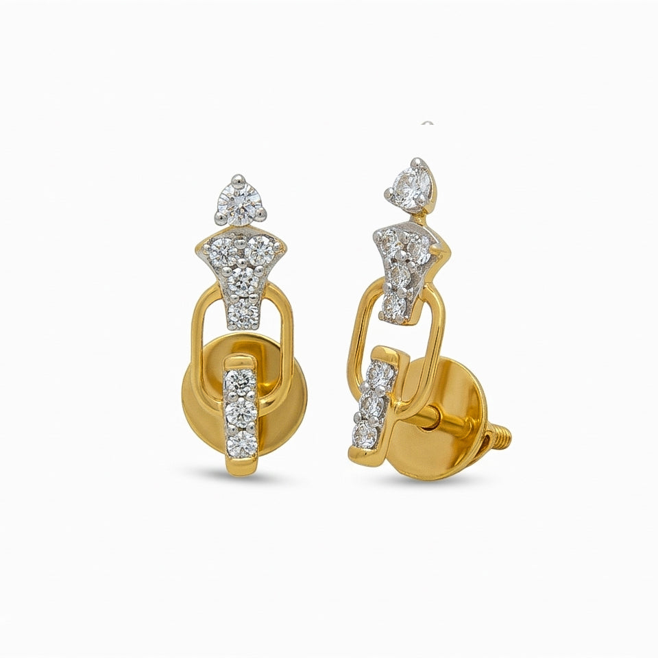 Zyra Diamond Studs