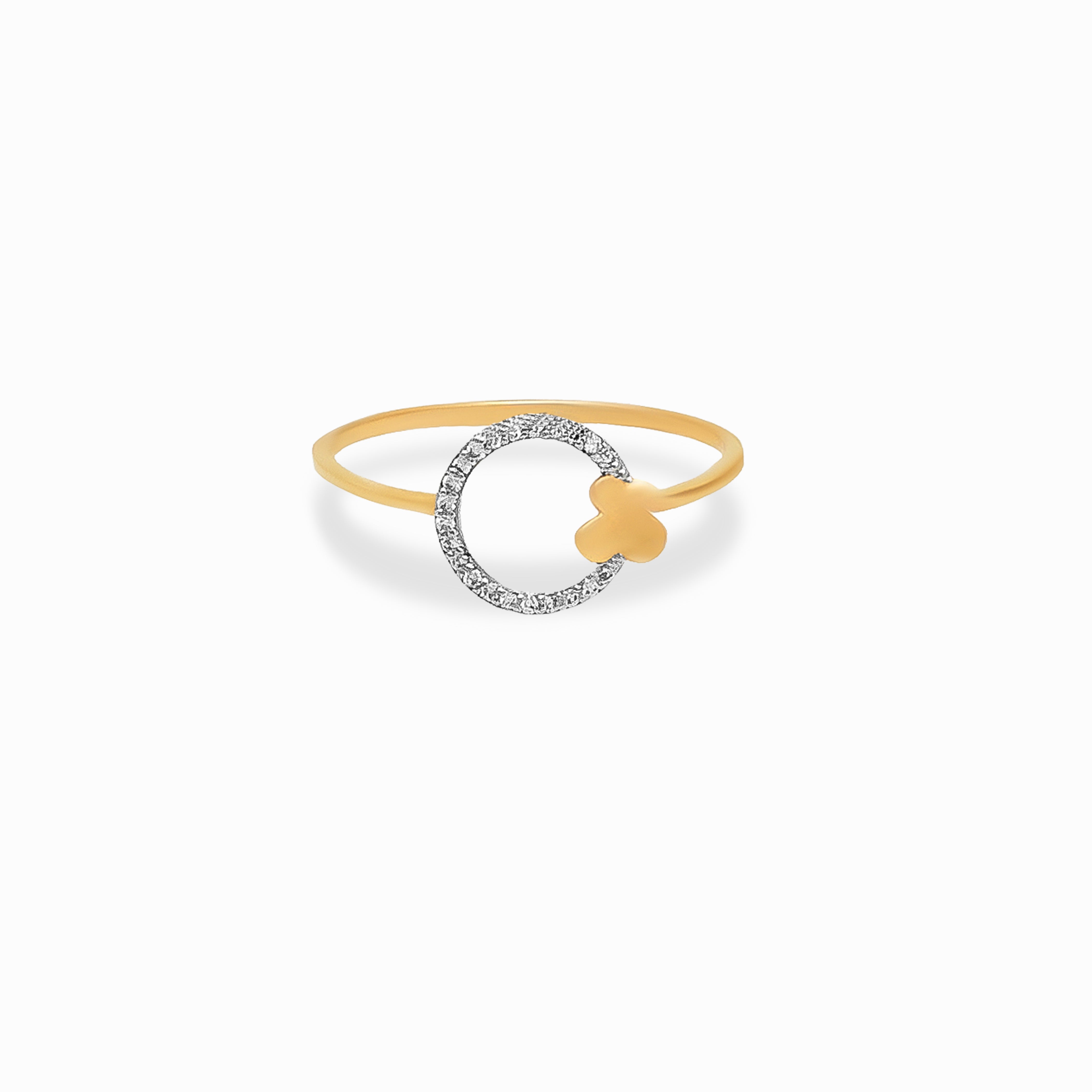 Lucky Circle Diamond Ring