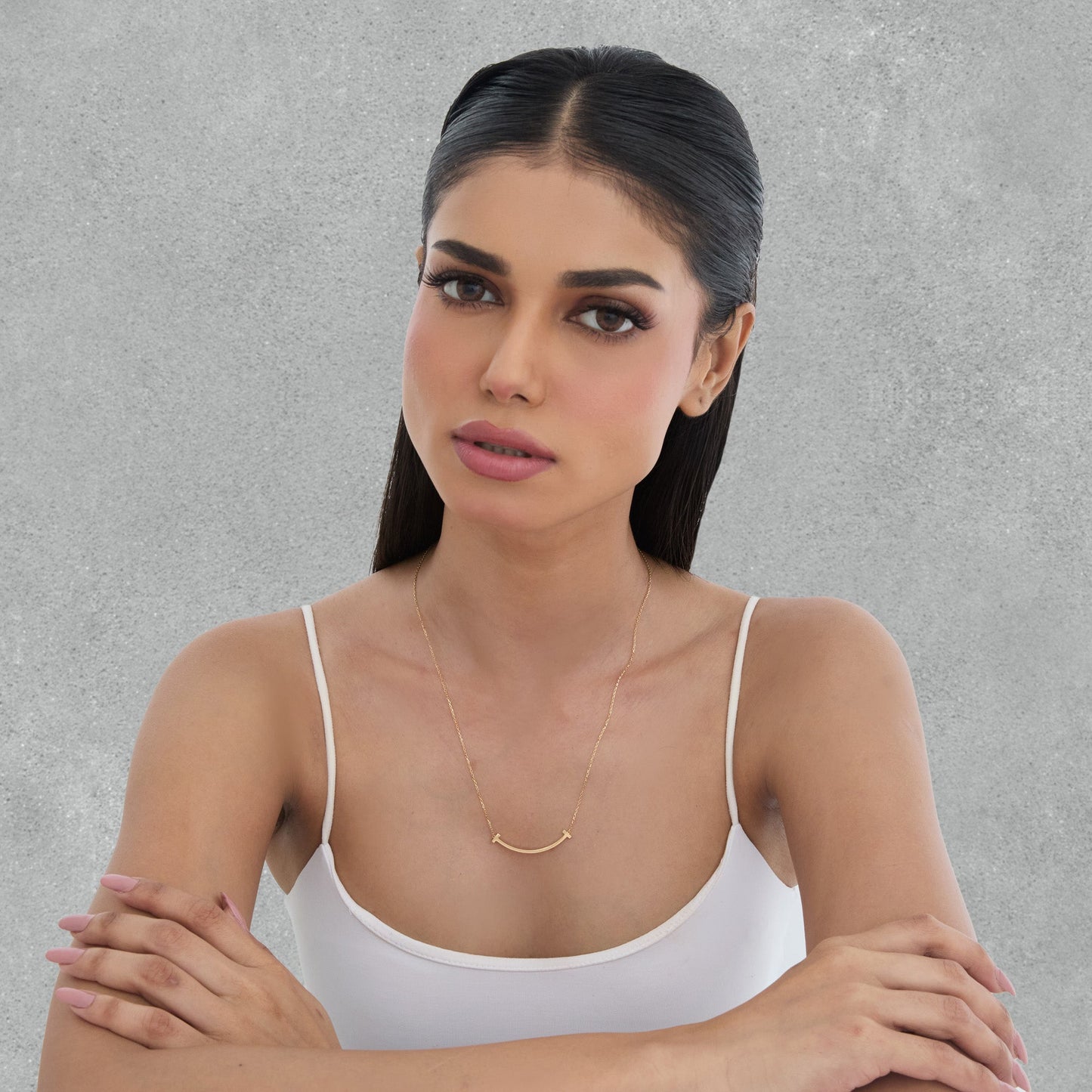 Soleil Curve Necklace