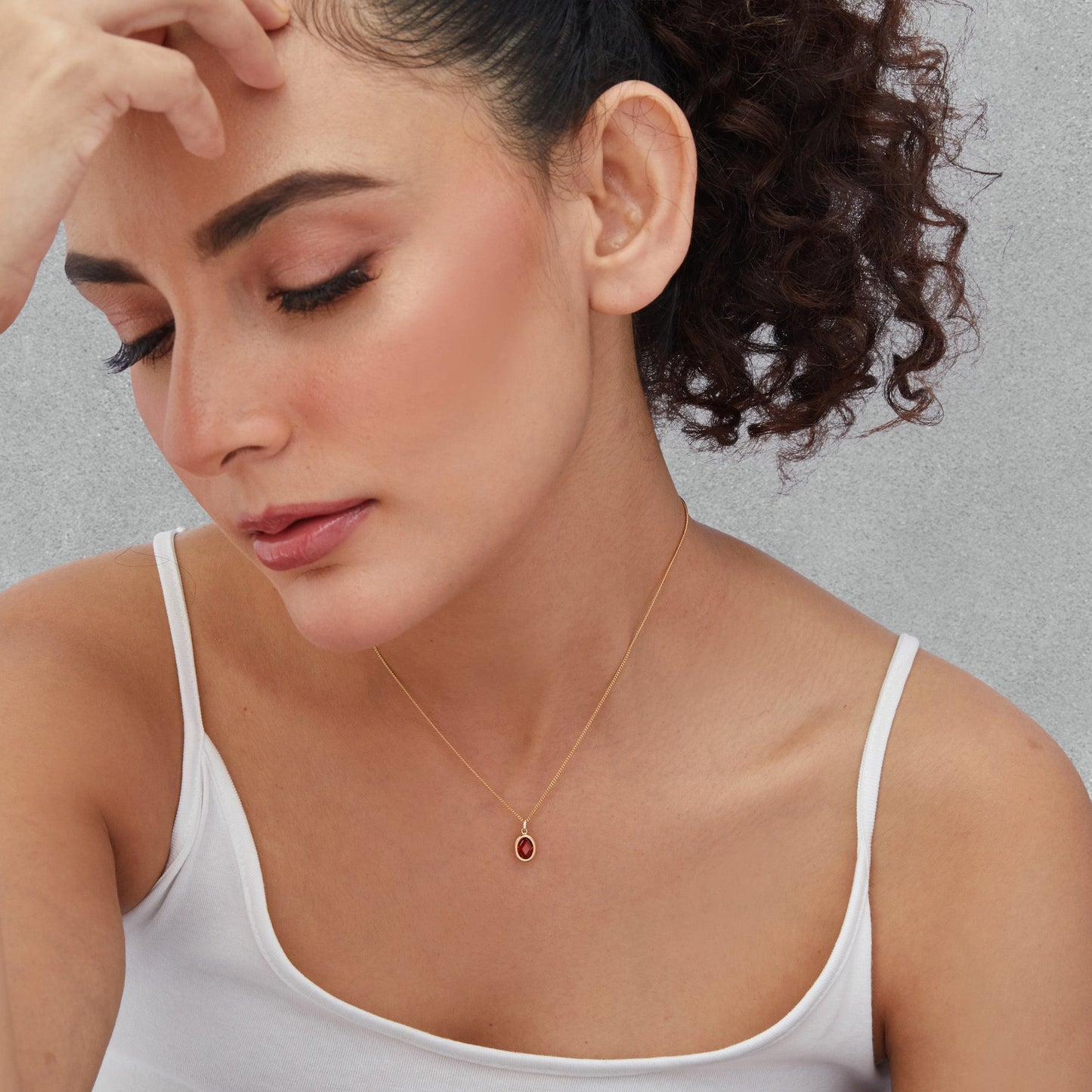 Rosé Gleam Pendant