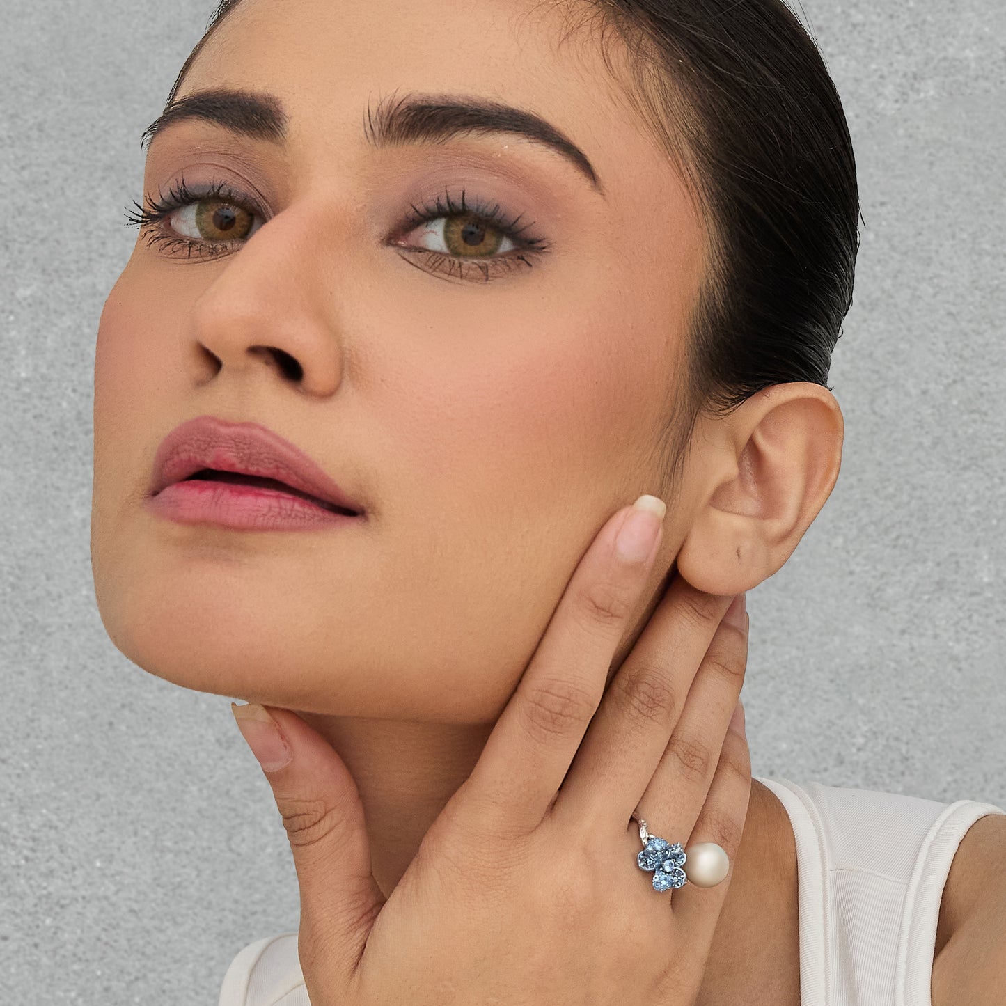 Pearl Flora Ring