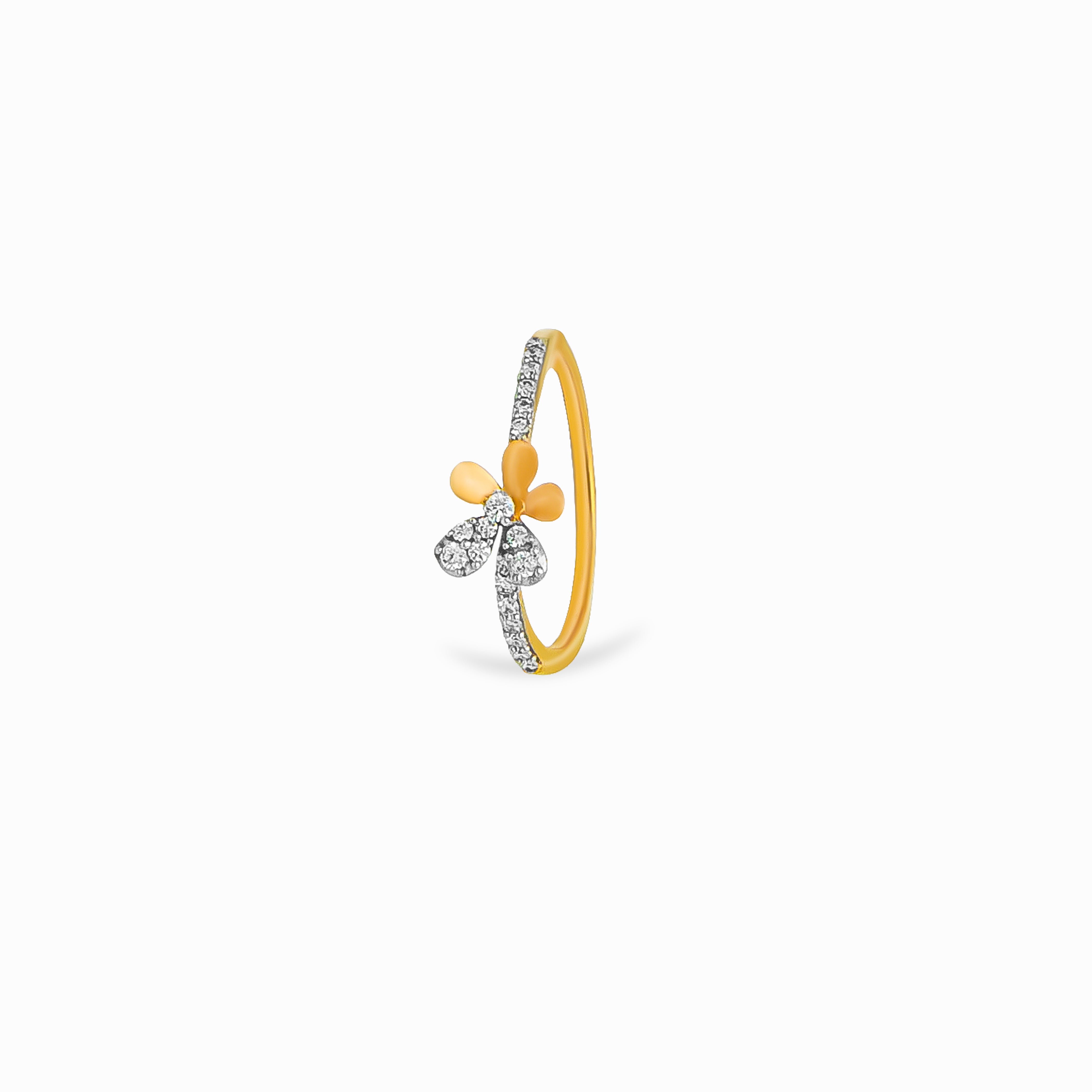 Mini Bloom Diamond Ring