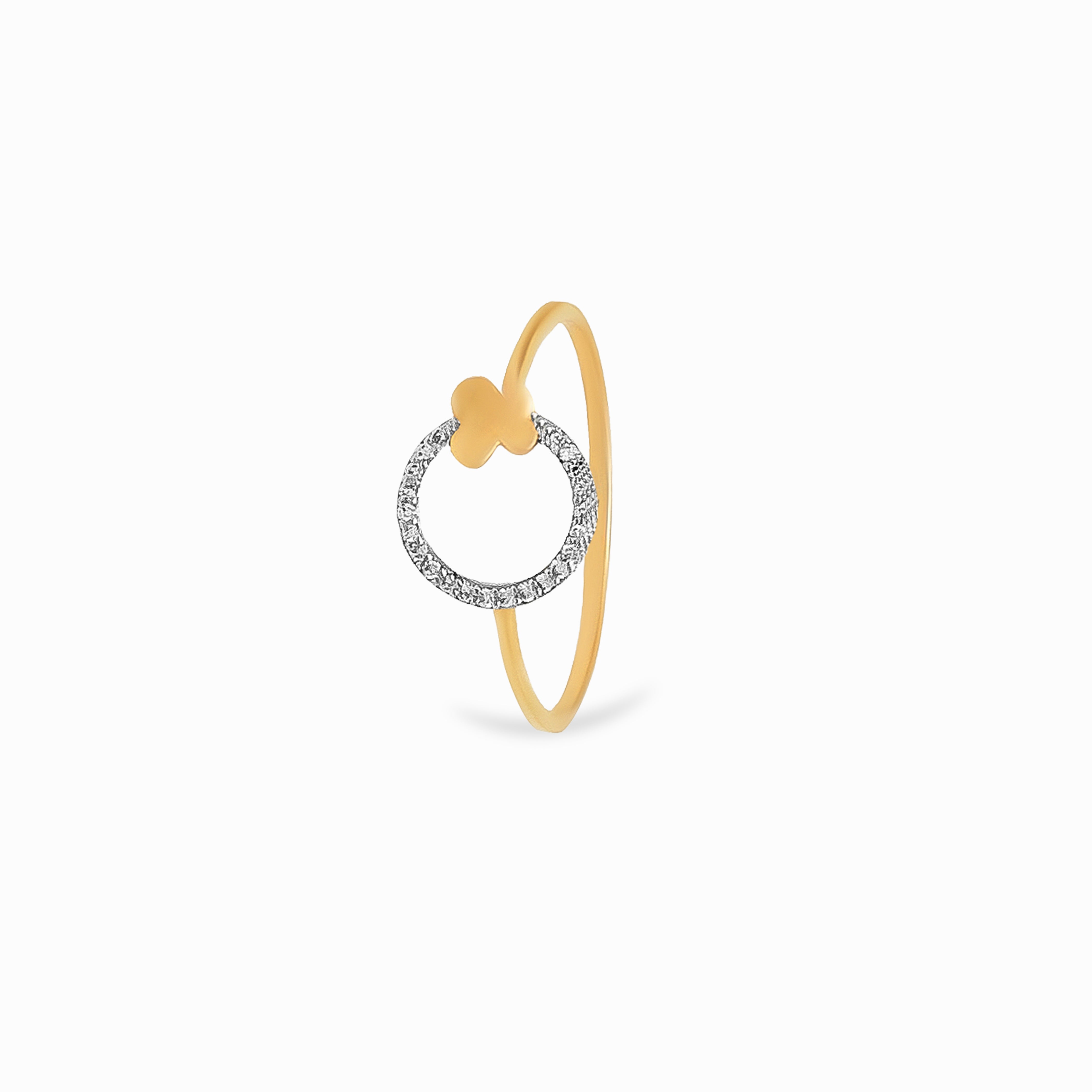 Lucky Circle Diamond Ring