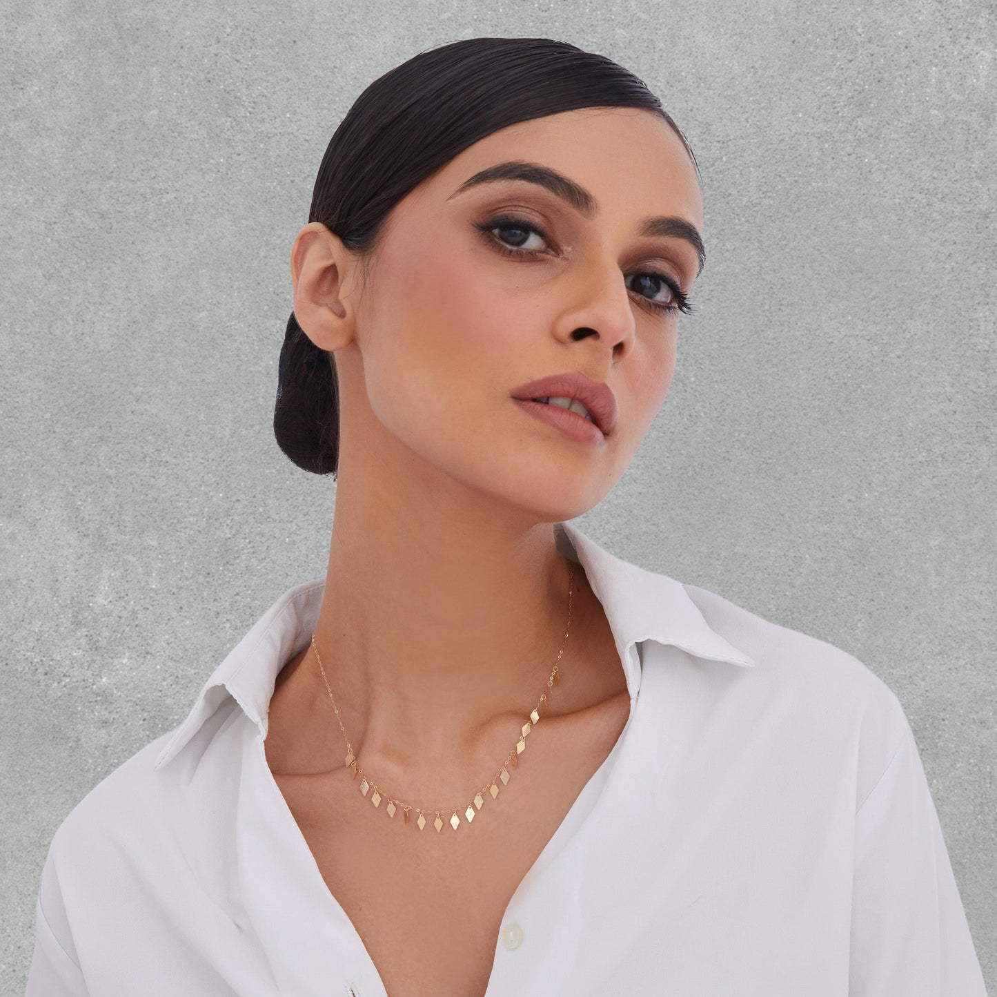 Shimmer Cascade Necklace