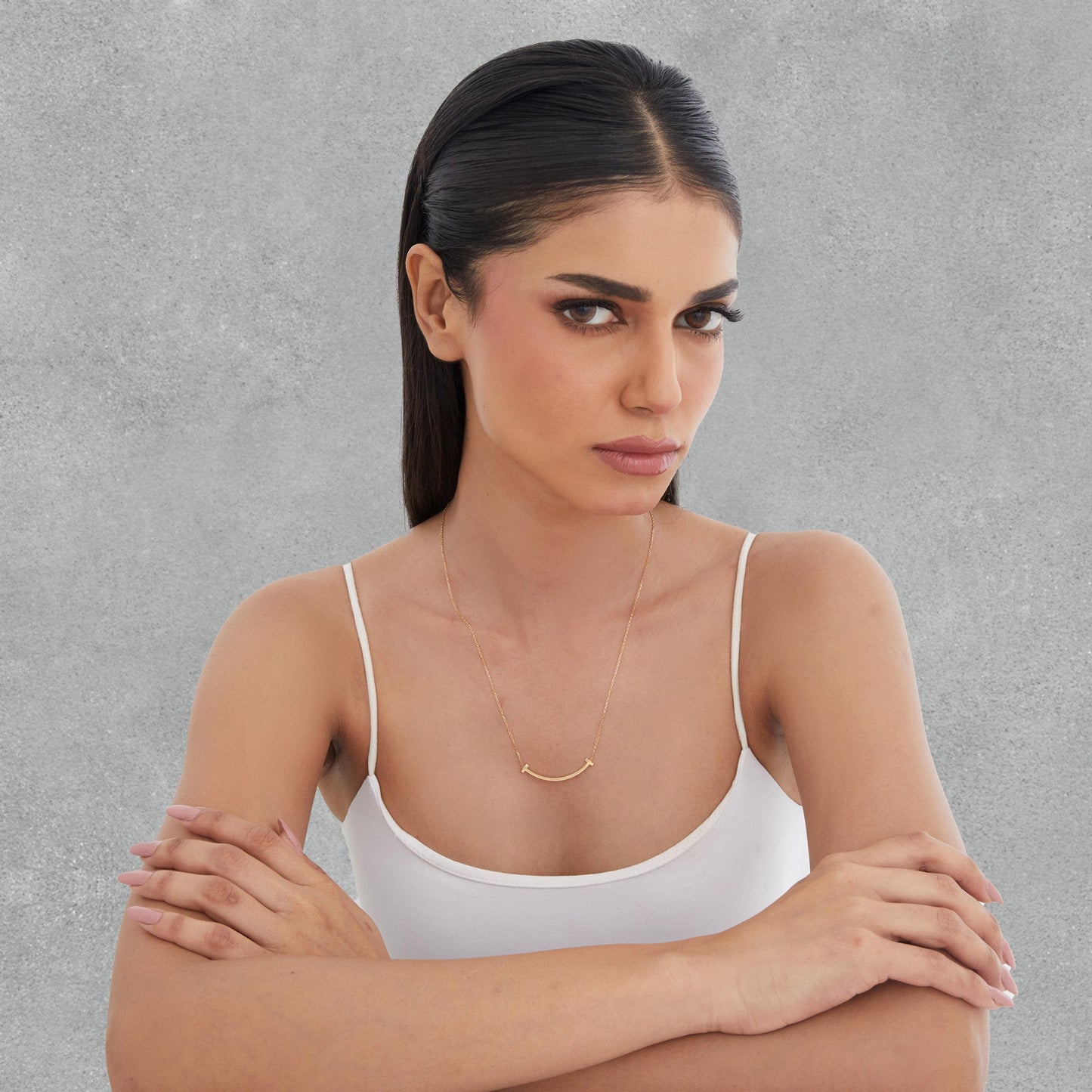 Soleil Curve Necklace