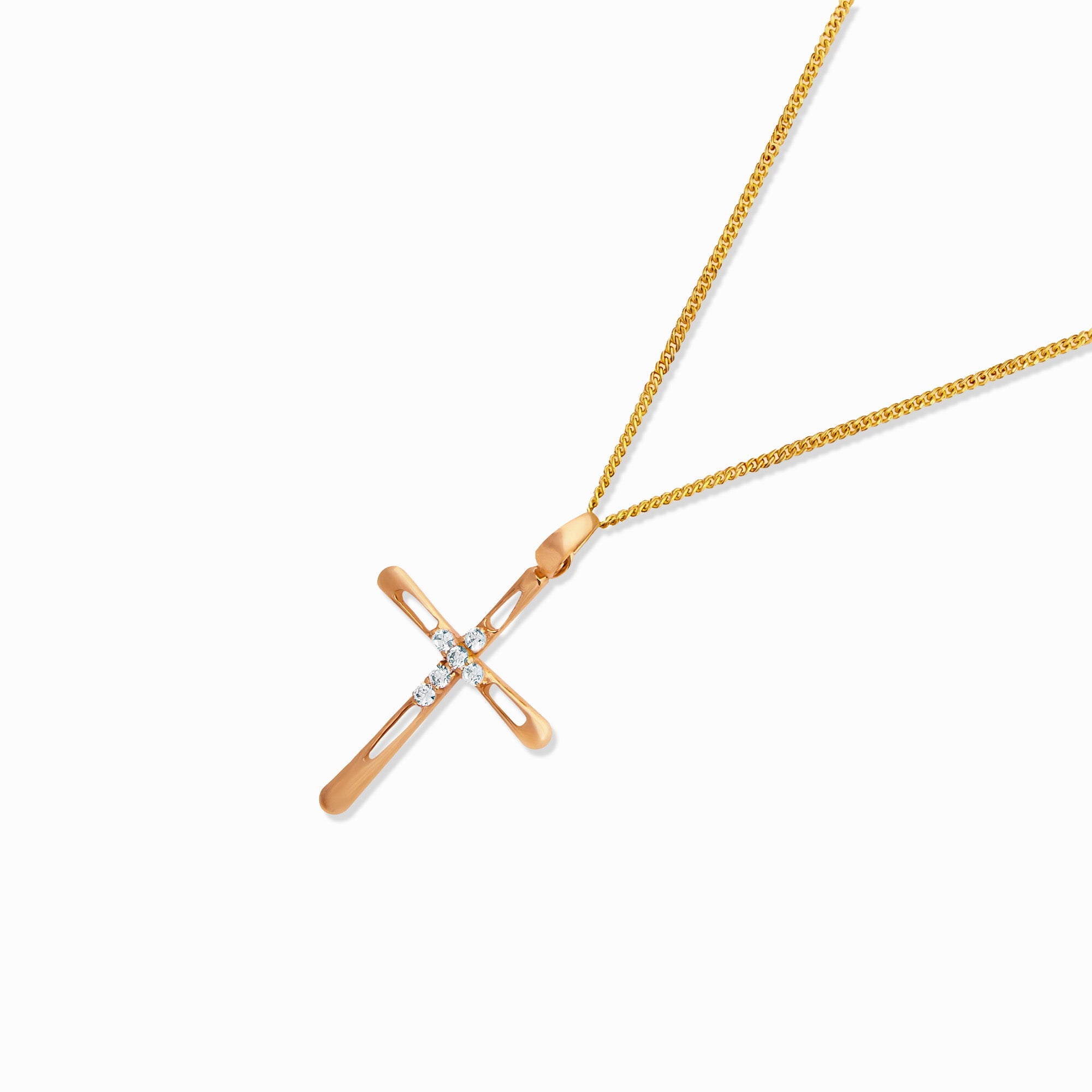 Lumière Cross Charm