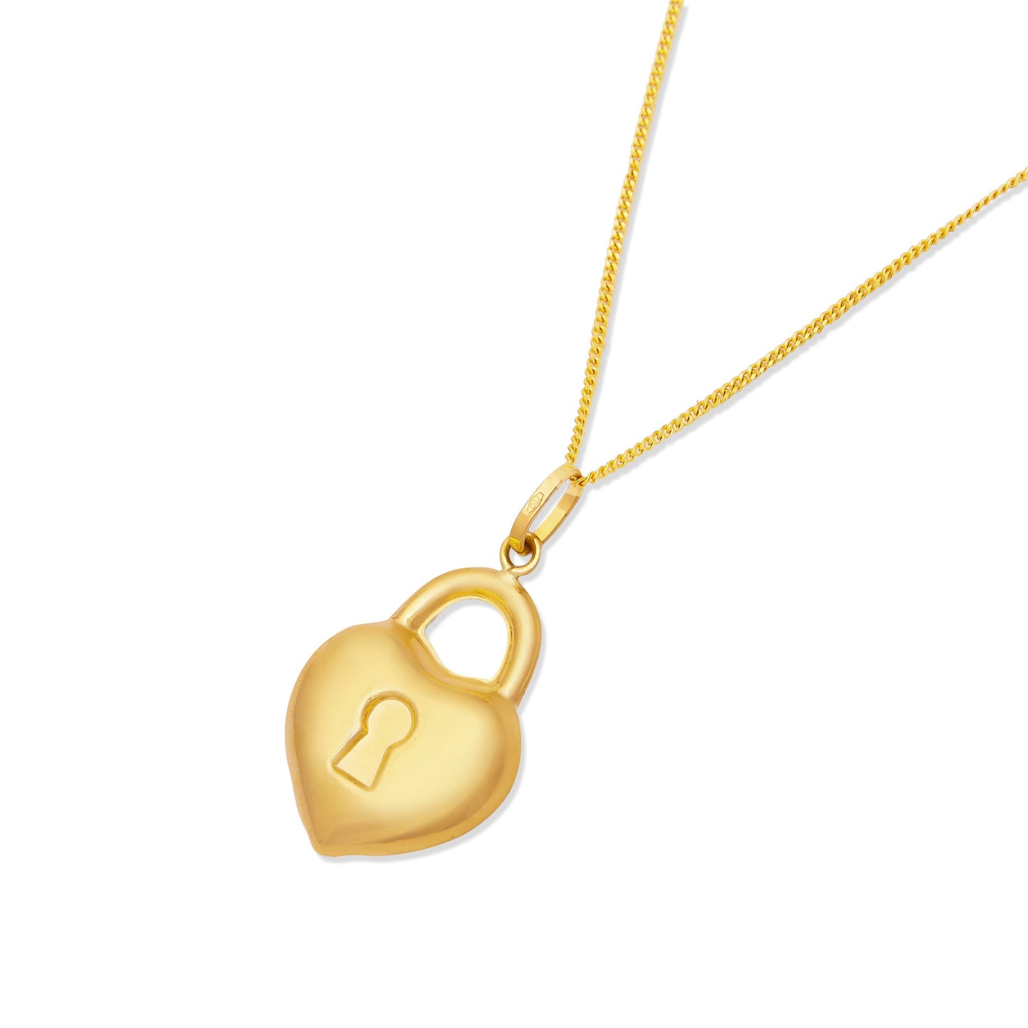 Heart Lock Pendant