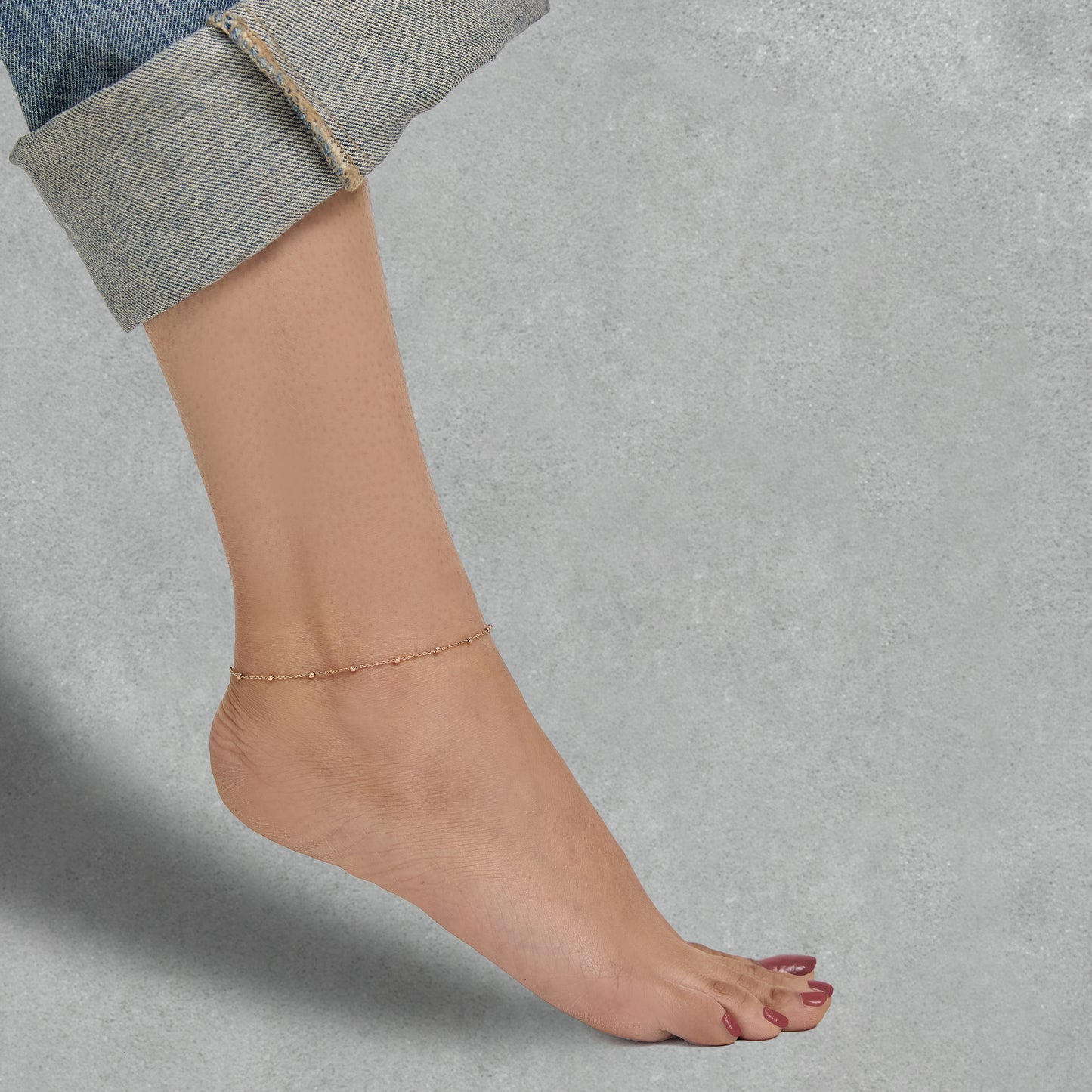 Classic Bead Anklet