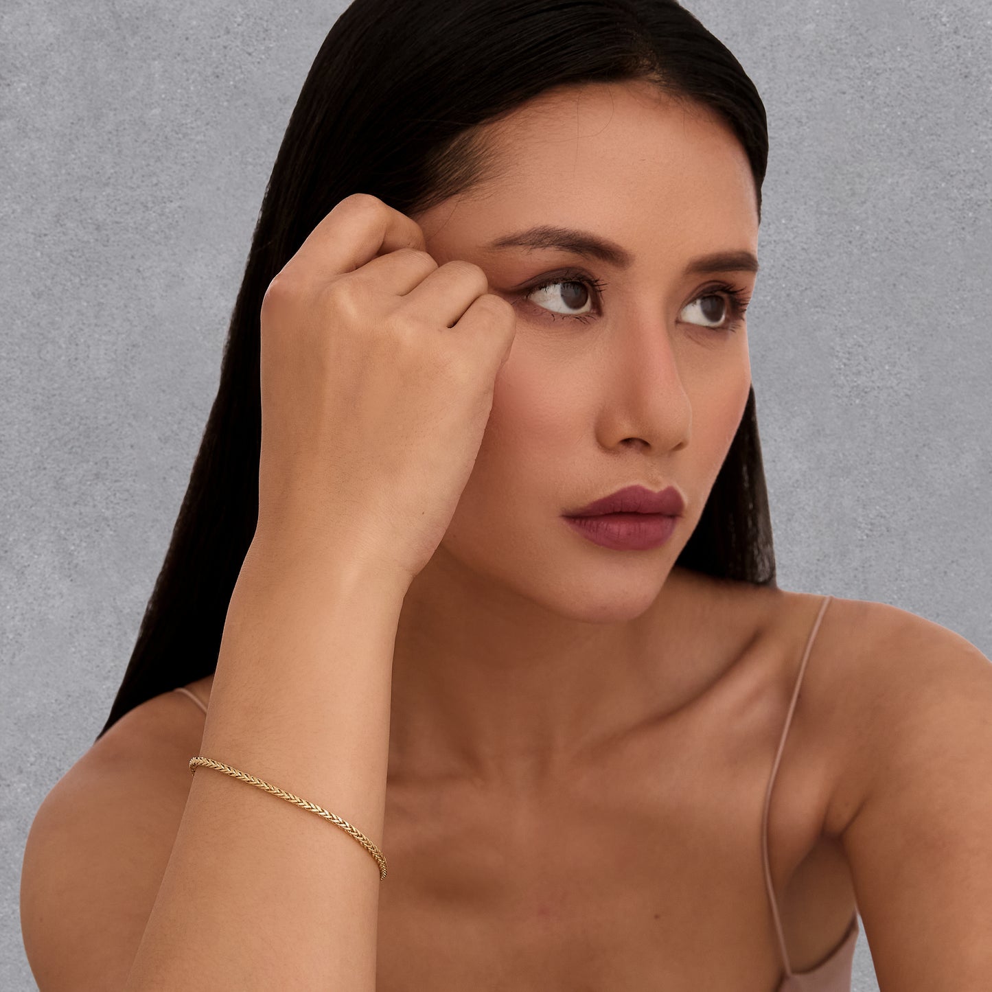 Woven Gold Bracelet