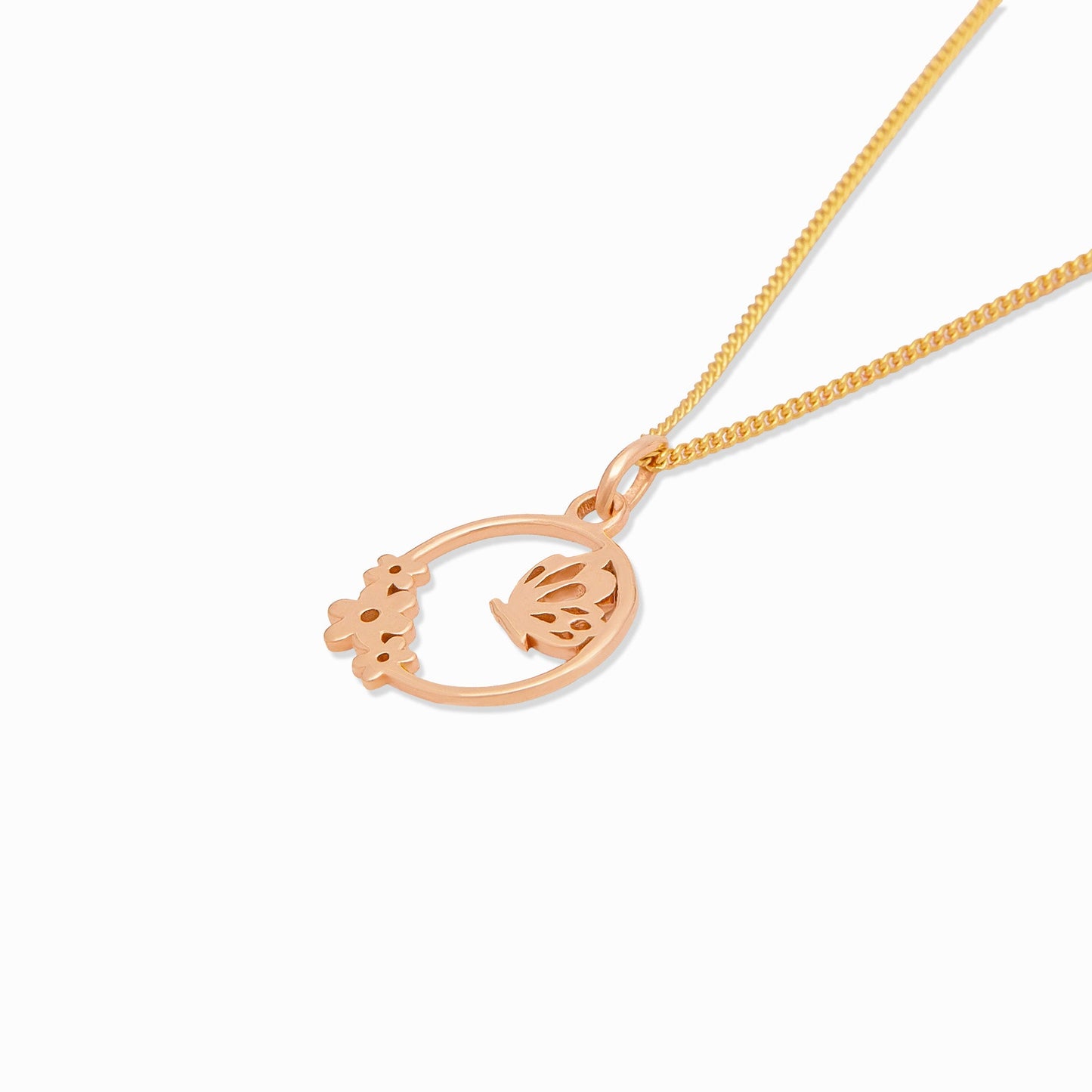 Lotus Halo Pendant