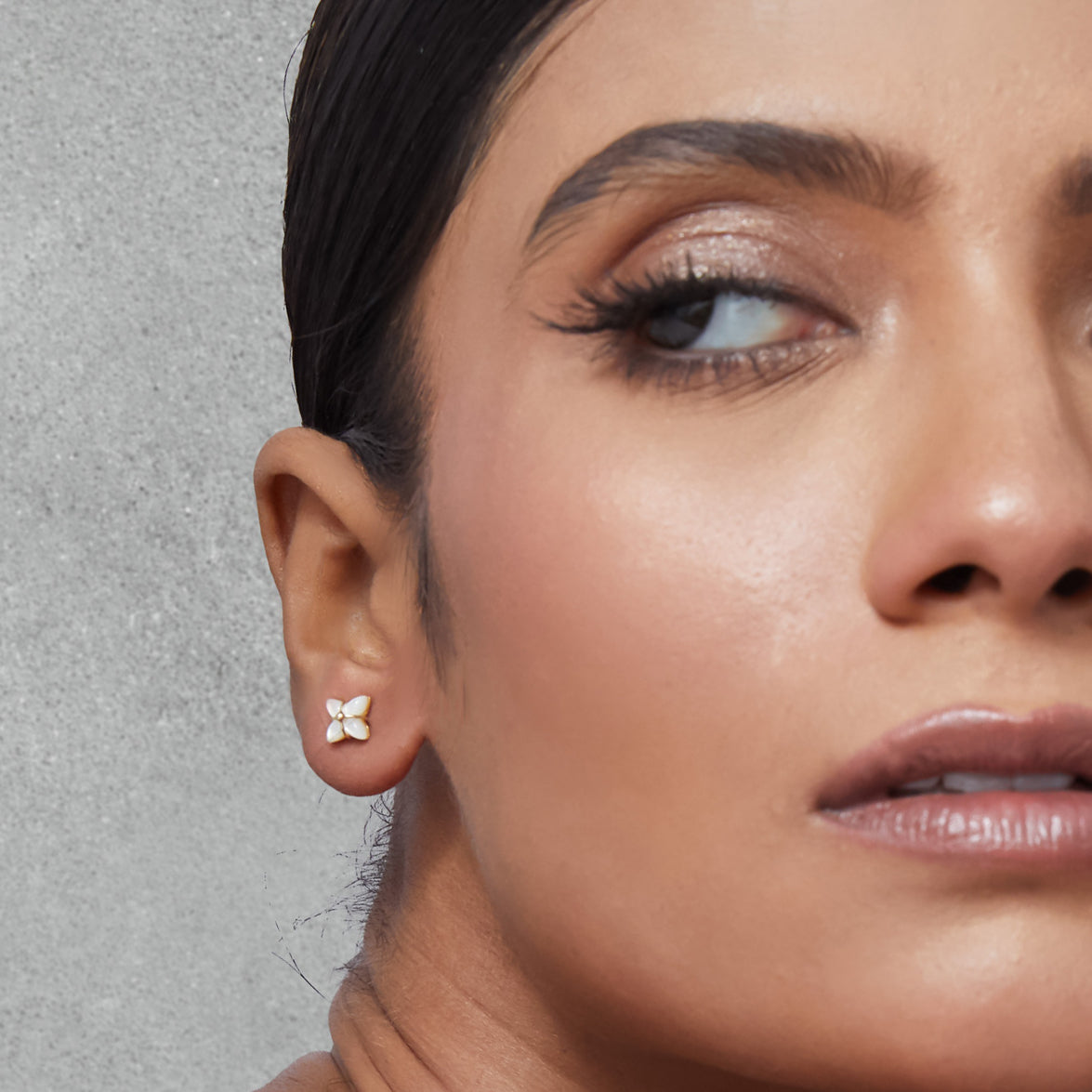 Frost Petal Earrings
