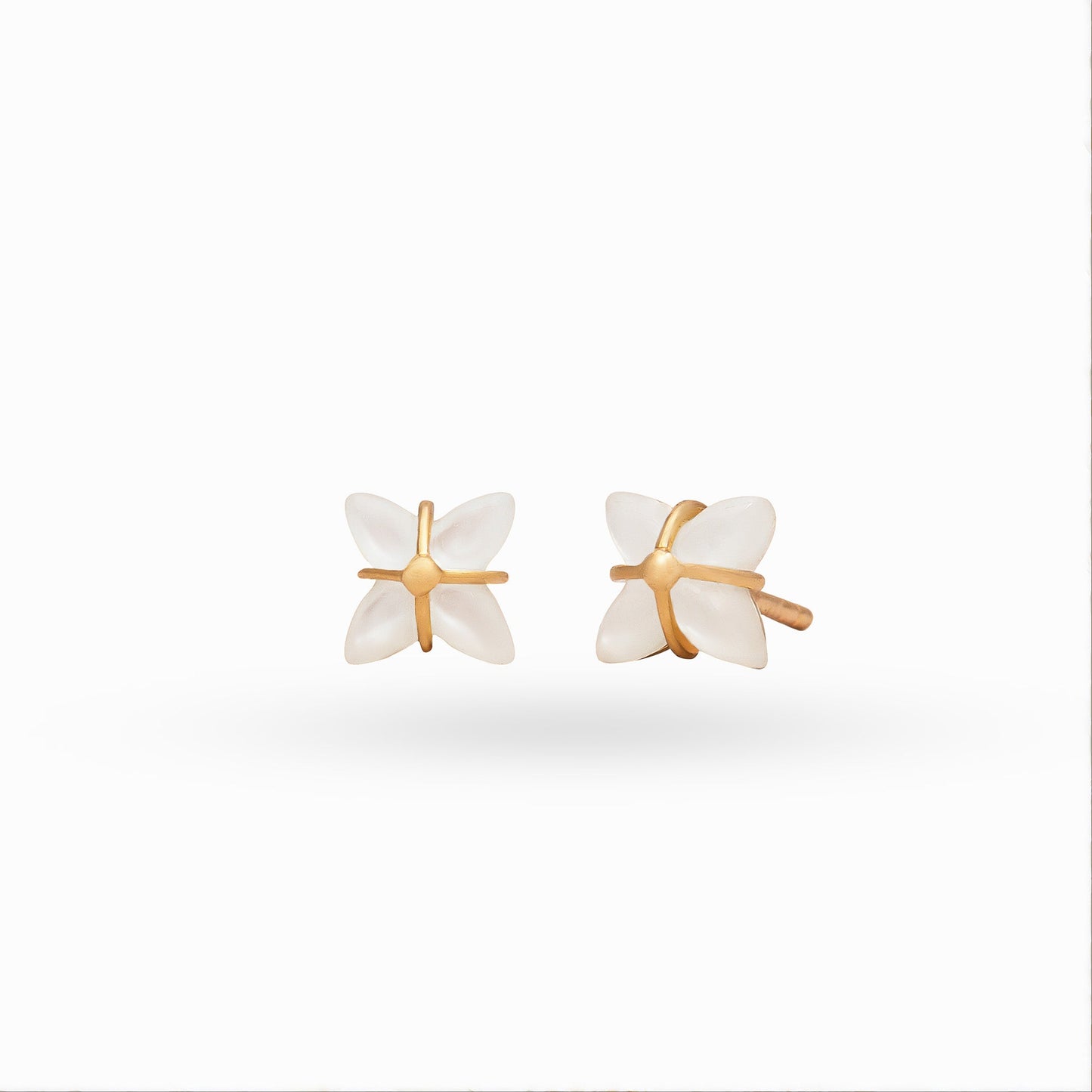 Frost Petal Earrings