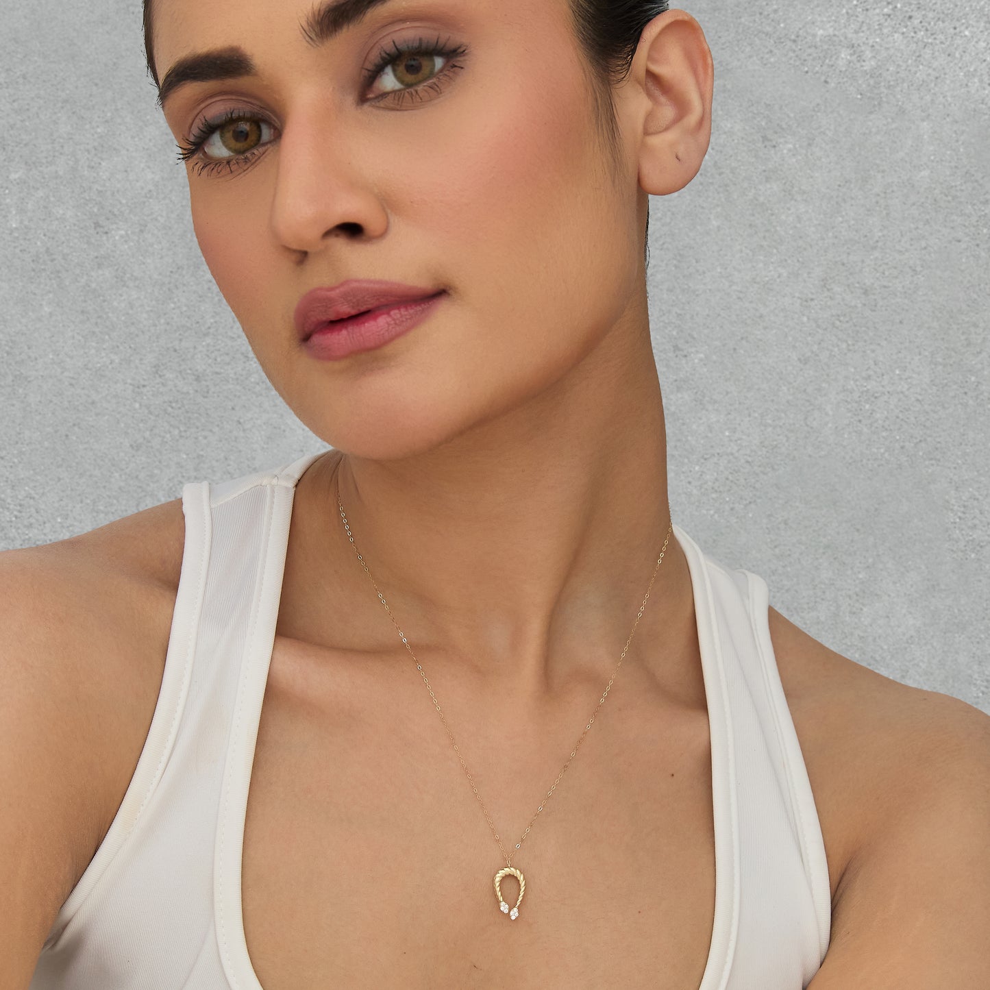 Twist Loop Necklace