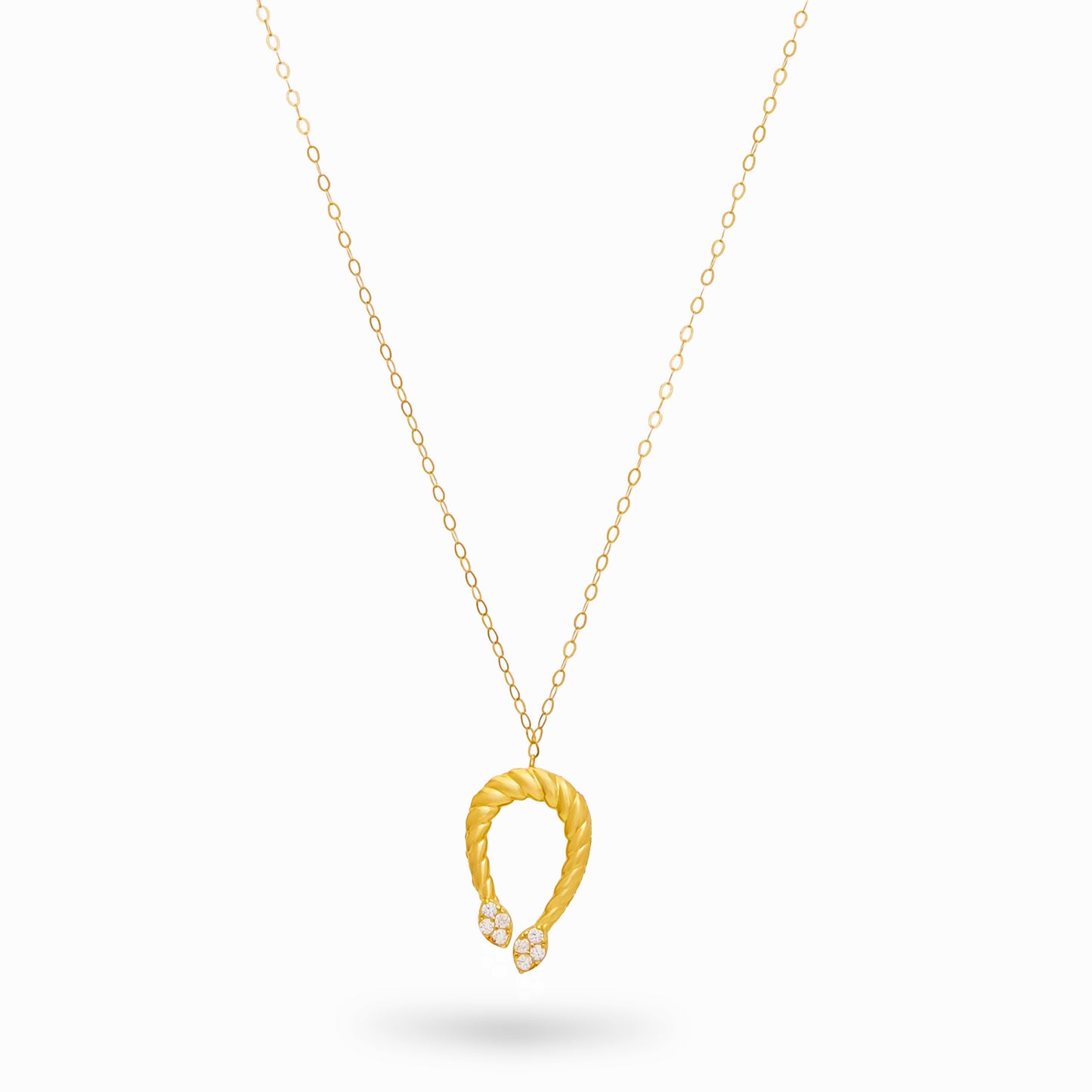 Twist Loop Necklace